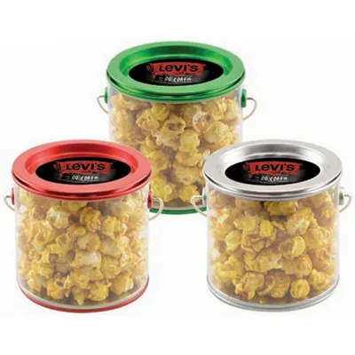 Tin Pail with Caramel Popcorn - Custom Aprons Now