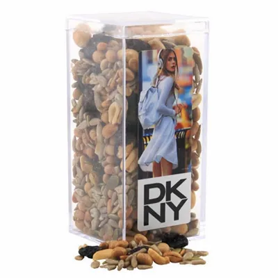 Acrylic Box with Trail Mix - Medium - Custom Aprons Now