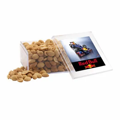 Acrylic Box with Peanuts - Large - Custom Aprons Now