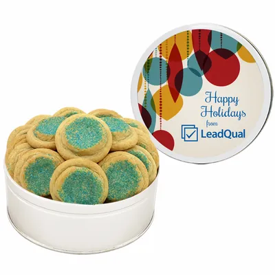 Fresh Beginnings Gourmet Sugar Cookie Tin - Custom Aprons Now