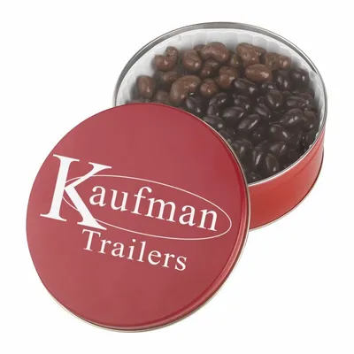 Collector Tins - Dark Choc Almonds & Milk Choc Cashews - Custom Aprons Now