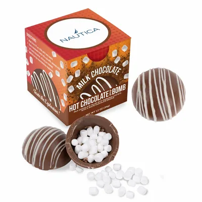 Hot Chocolate Bomb in Full Color Box - Custom Aprons Now