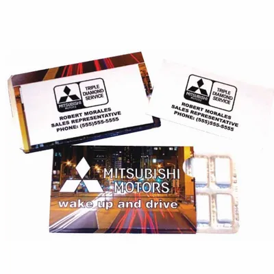 Business Card Gum Pack - Custom Aprons Now