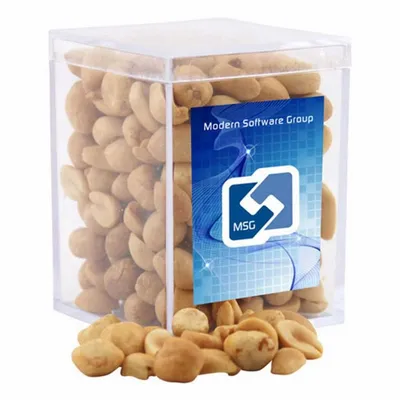 Acrylic Box with Peanuts - Small - Custom Aprons Now
