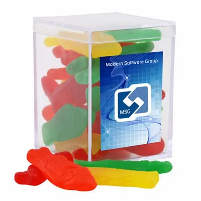 Acrylic Box with Swedish Fish - Small - Custom Aprons Now