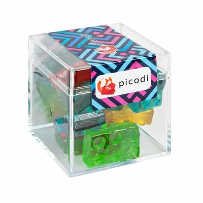 Clever Candy Sweet Boxes with Gummy 3D Blocks - Custom Aprons Now