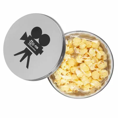 Movie Reel Tin - Butter Popcorn - Custom Aprons Now