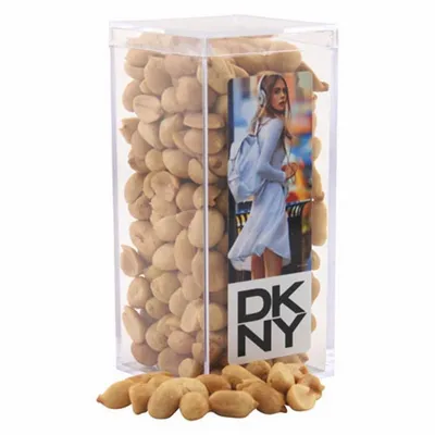 Acrylic Box with Peanuts - Medium - Custom Aprons Now