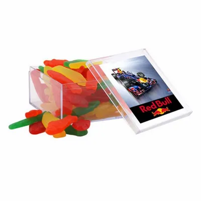 Acrylic Box with Swedish Fish - Large - Custom Aprons Now