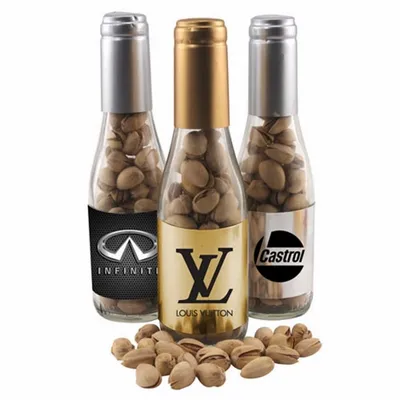 Champagne Bottle w/ Pistachios 8" - Custom Aprons Now