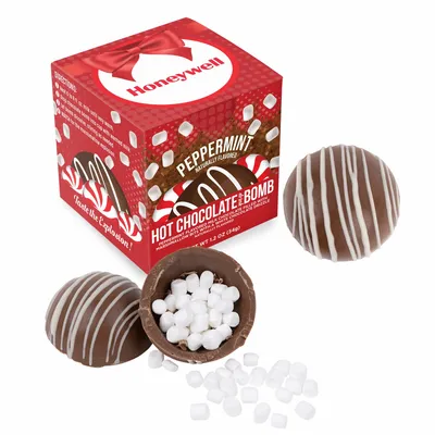 Hot Cocoa Bomb - Peppermint Flavor - Custom Aprons Now