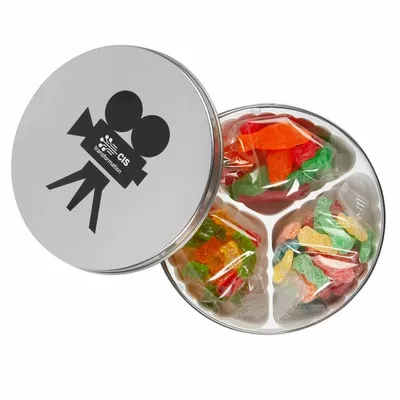 Clever Candy Movie Reel Tin - Confections - Custom Aprons Now