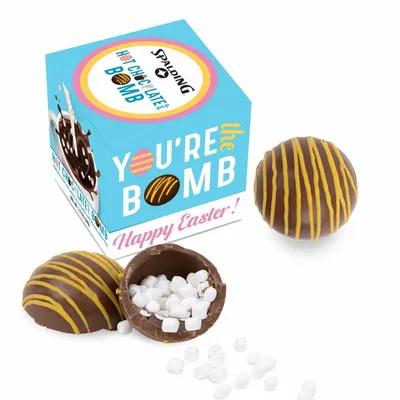 Hot Chocolate Bomb With Yellow Drizzle - Easter Box - Custom Aprons Now