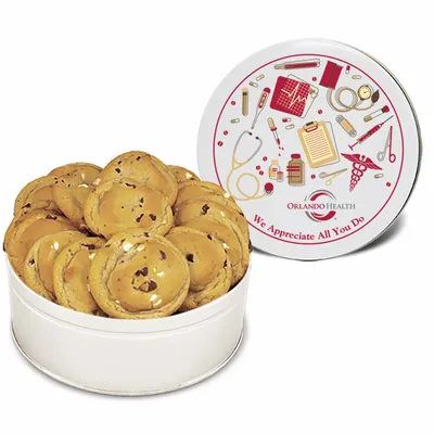 Fresh Beginnings Double Chip Cookie Tin - Custom Aprons Now
