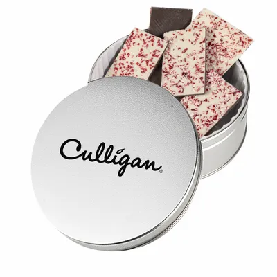 Collector Tins - Peppermint Bark - Custom Aprons Now