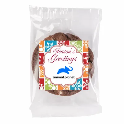 Fresh Beginnings Individually Wrapped Choc Double Chip Cookie - Custom Aprons Now