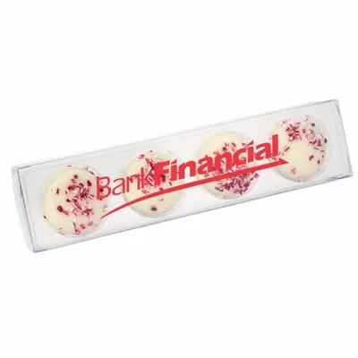 Acetate Sticks with Peppermint Sandwich Cookies - Custom Aprons Now