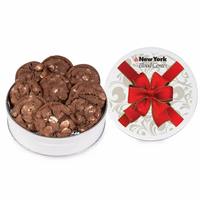 Fresh Beginnings Chocolate Double Chip Cookie Tin (Small) - Custom Aprons Now