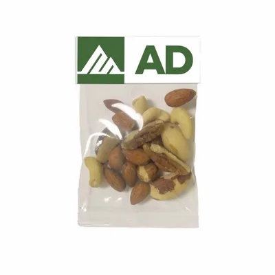 Small Header Bags - Deluxe Mixed Nuts - Custom Aprons Now