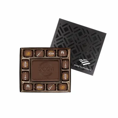 Here's to the New Year Chocolate Delight Gift Box - Custom Aprons Now