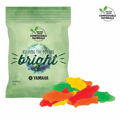 2oz ECO-Digibag, Compostable & Full Color, Assorted Fish