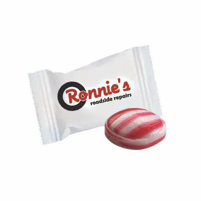 Red Striped Peppermint - Custom Aprons Now