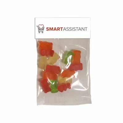 Clever Candy Small Header Bags - Gummy Bears - Custom Aprons Now