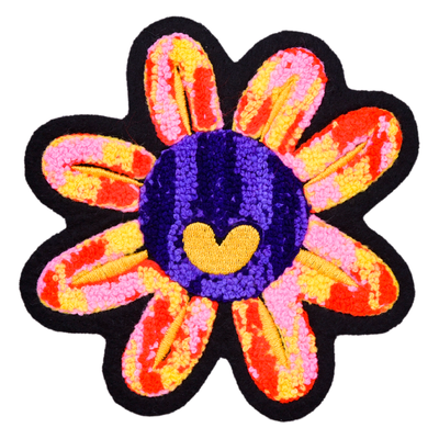 Multi Color Chenille Patch Multi Color Chenille Patch - Table Covers Now