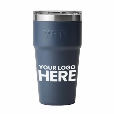 YETI Rambler 20 OZ Stackable Cup w/ MagSlider Lid - Laser Engraved