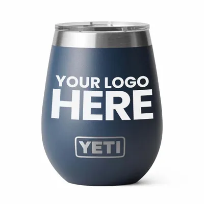 YETI Rambler 10 OZ Wine Tumbler - Laser Engraved