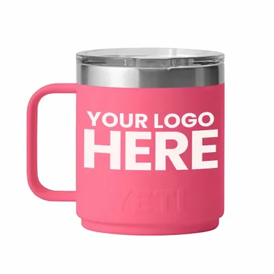 YETI Rambler 10 OZ Stackable Mug w/ MagSlider Lid - Laser Engraved