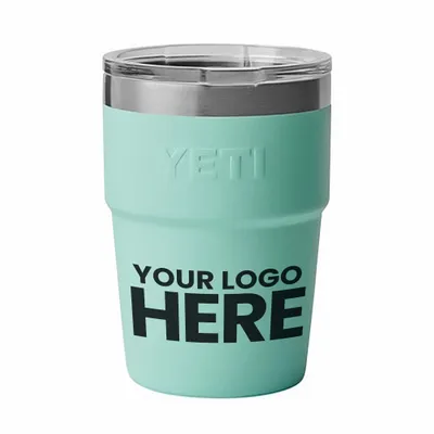 YETI Rambler 16 OZ Stackable Cup w/ MagSlider Lid - Laser Engraved