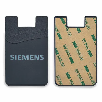 Silicone Phone Wallet Dual Card Holder - Custom Aprons Now