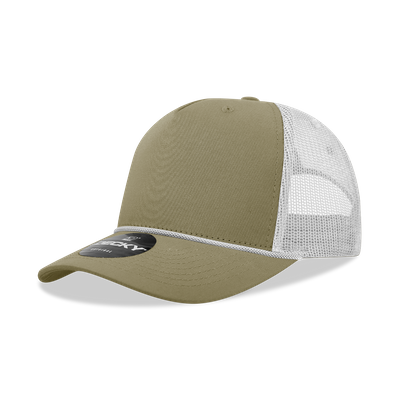 KHAKI/WHITE KHAKI/WHITE - Custom Aprons Now
