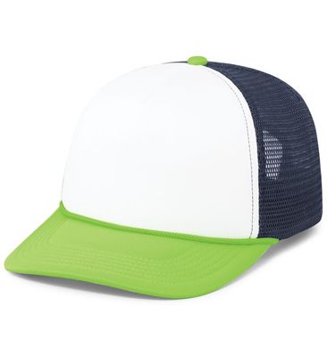 White/Navy/Neon Green White/Navy/Neon Green - Custom Aprons Now