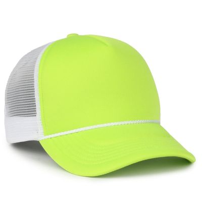 Neon Lime/White Neon Lime/White - Custom Aprons Now