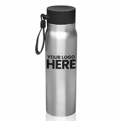 17 oz. Vacuum Insulated Water Bottles with Carrying Strap