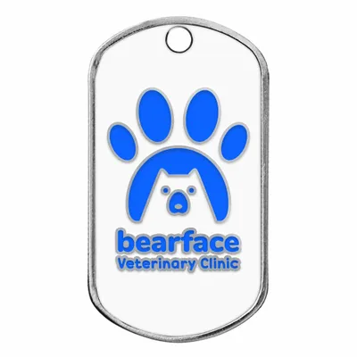 Hard Enamel Metal Dog Tags