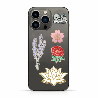 Hard Enamel Metal Sticker
