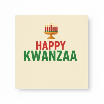 Kwanzaa Napkins - Custom Aprons Now