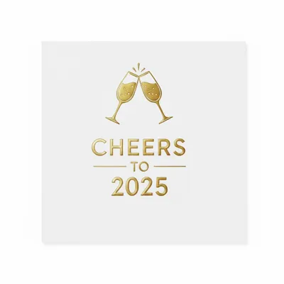 New Years Napkins - Custom Aprons Now