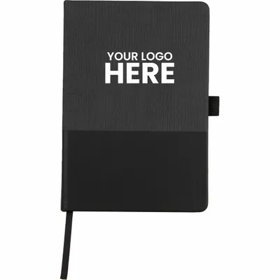 5.5. x 8.5 FSC Recycled Ribbed Bound Journal