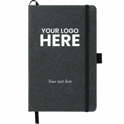 FSC Mix 5.5 x 8.5 Recycled Leather Bound Journal