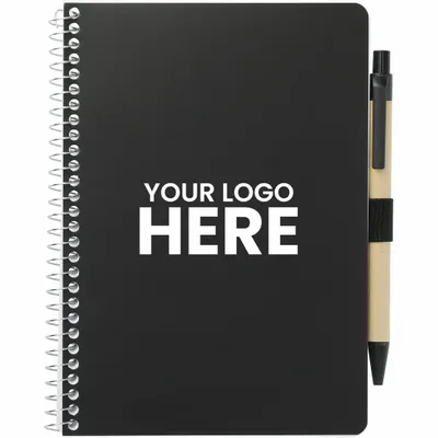 FSC Mix 5 x 7 Spiral Notebook with Pen