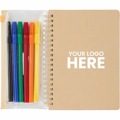 5 x 7 FSC Mix Doodle Notebook with Markers