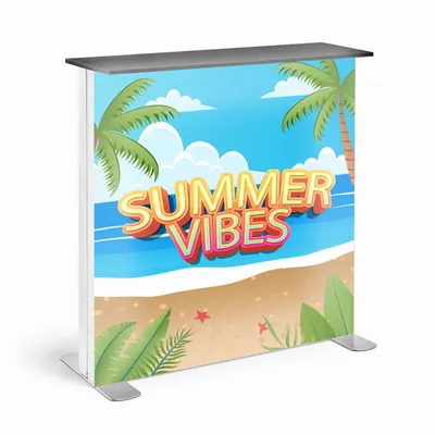 SEG Folding Backlit Counter - Table Covers Now