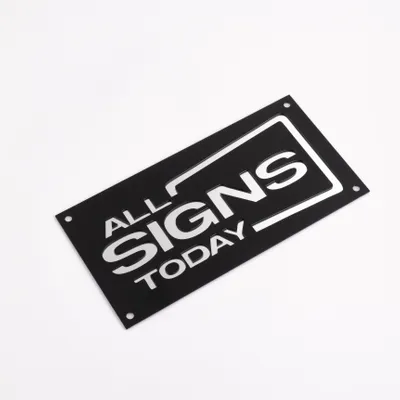 Engaraved Acrylic Sign