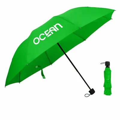 Compact Foldable Umbrella - 42 in Arc