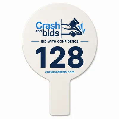 Foam Auction Paddles - Custom Aprons Now