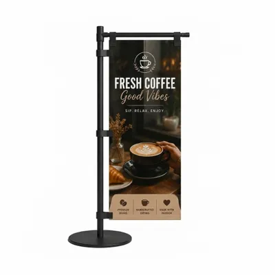 Polyester Mini Desk Flag - Custom Aprons Now